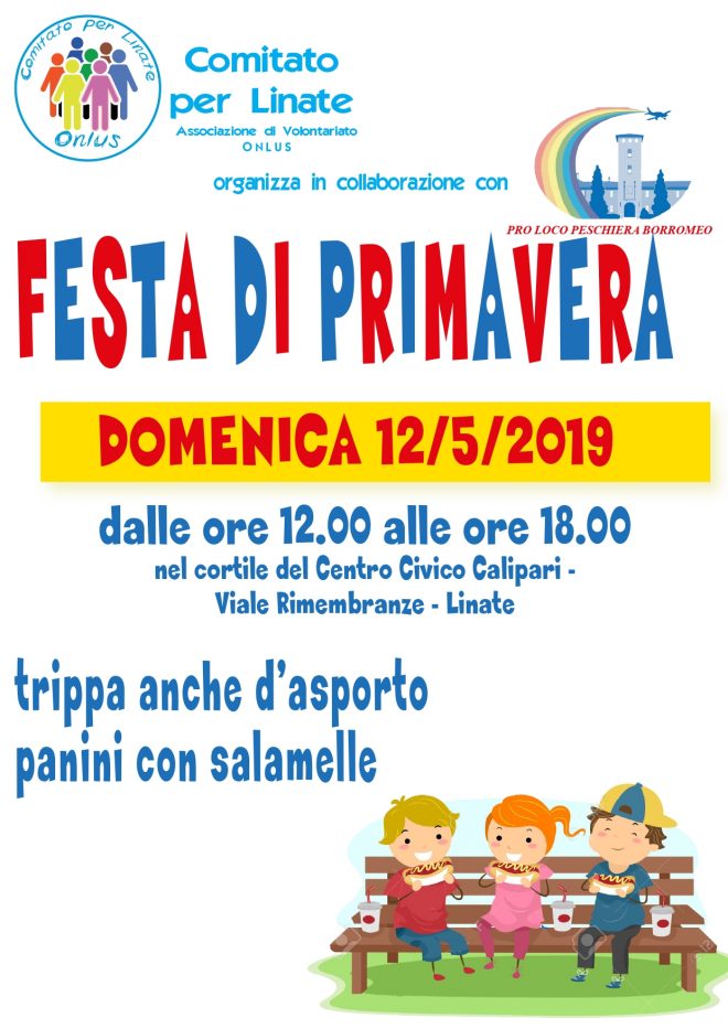 Resoconto Manifestazione Festa di Primavera del 12 maggio 2019
