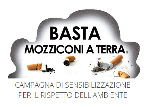 Richiesta adesione alla campagna nazionale di Striscia la notizia                                             “No mozziconi a terra”