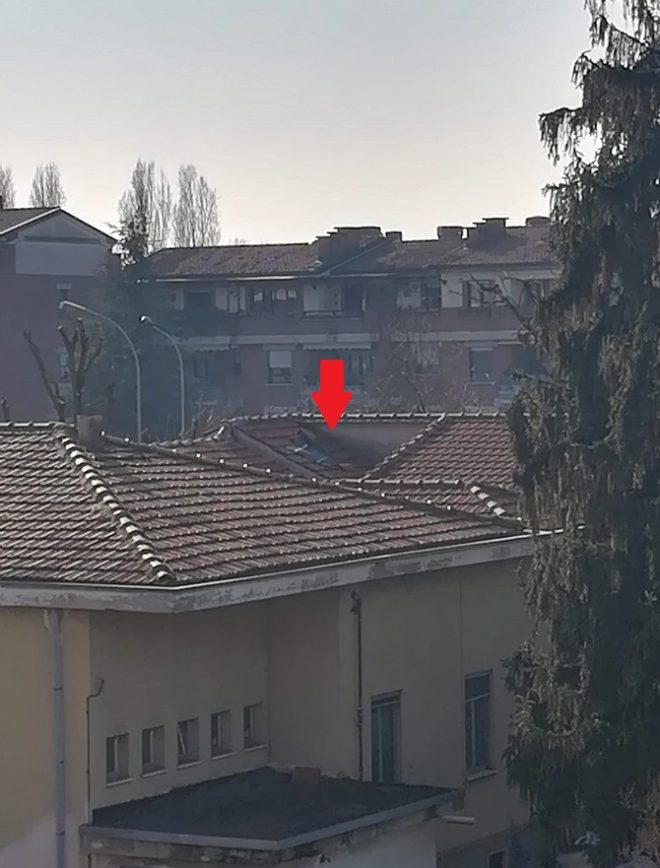 Copertura tetto ex scuola Via G. Pascoli