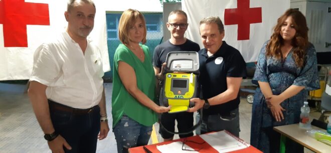 Donato un defibrillatore automatico in memoria dell’Amico e Sindaco Avv. Augusto Moretti