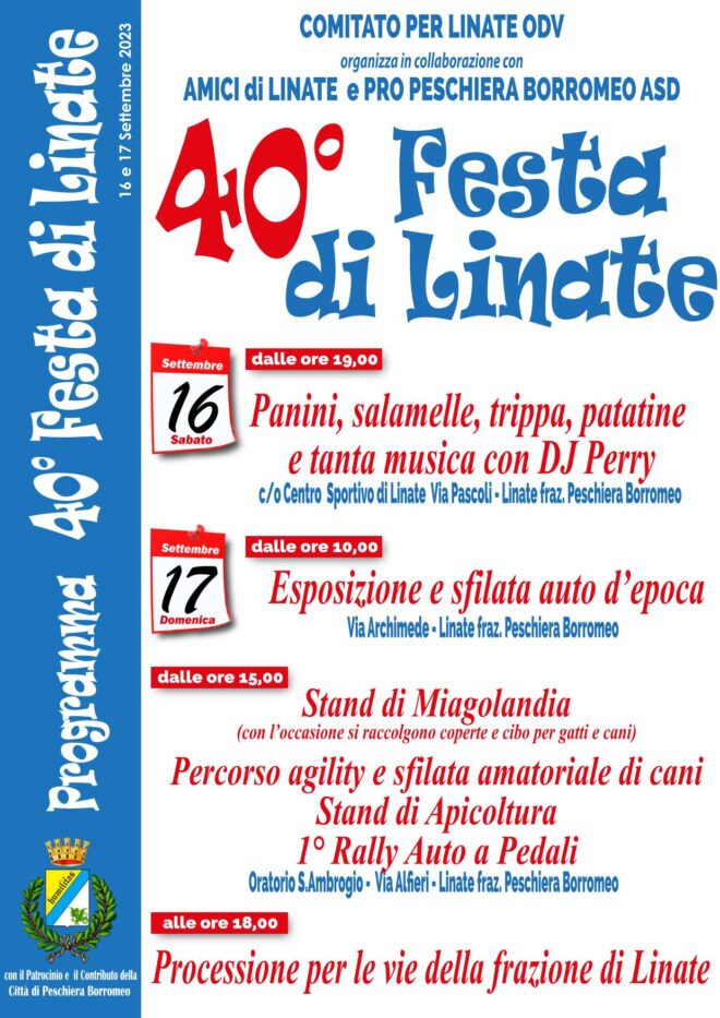 40° FESTA DI LINATE
