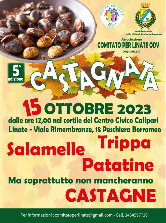 CASTAGNATA A LINATE – 5° Edizione – 15-10-2023
